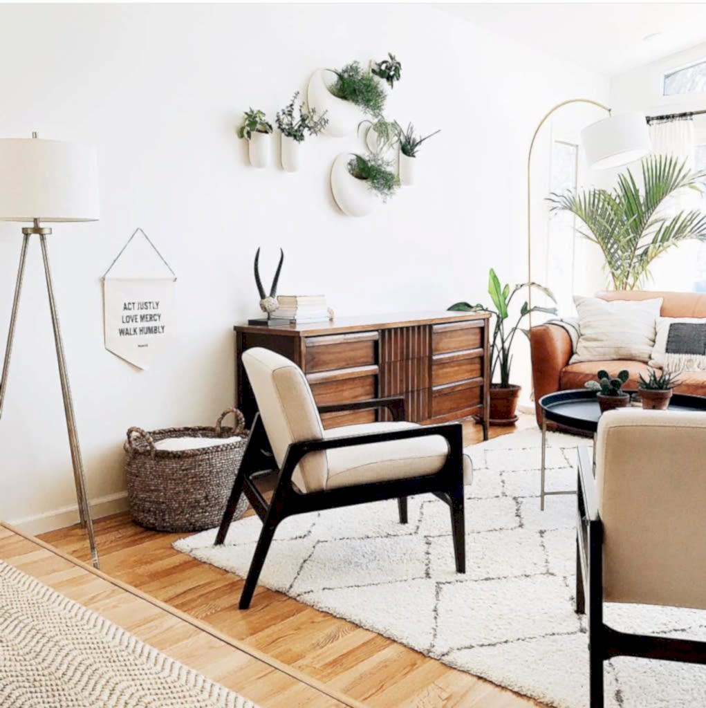 Angela Mueller Minimal Rustic Livingroom