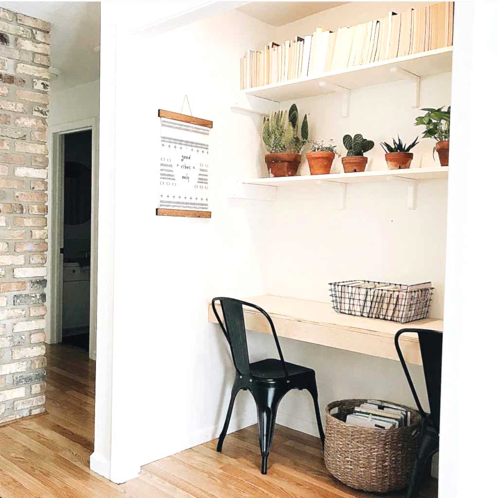 Angela Mueller Minimal Rustic Office