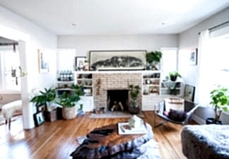 rustic decor, eclectic decor, living room decor